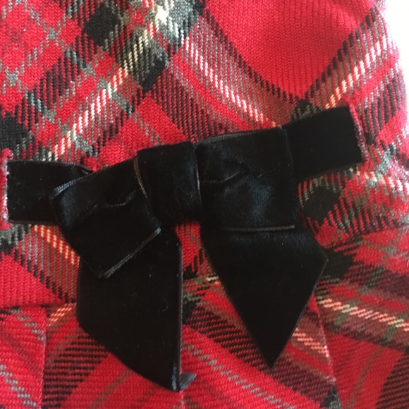 Red Plaid Holiday Dress - Picture 2 of 3